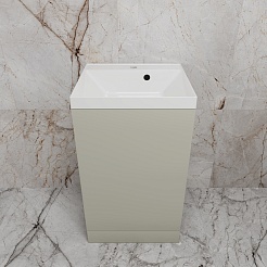 Style Line Тумба под раковину Моно 50 серая галька – фотография-4